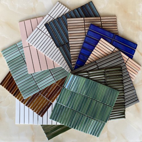 GẠCH MOSAIC THẺ QUE