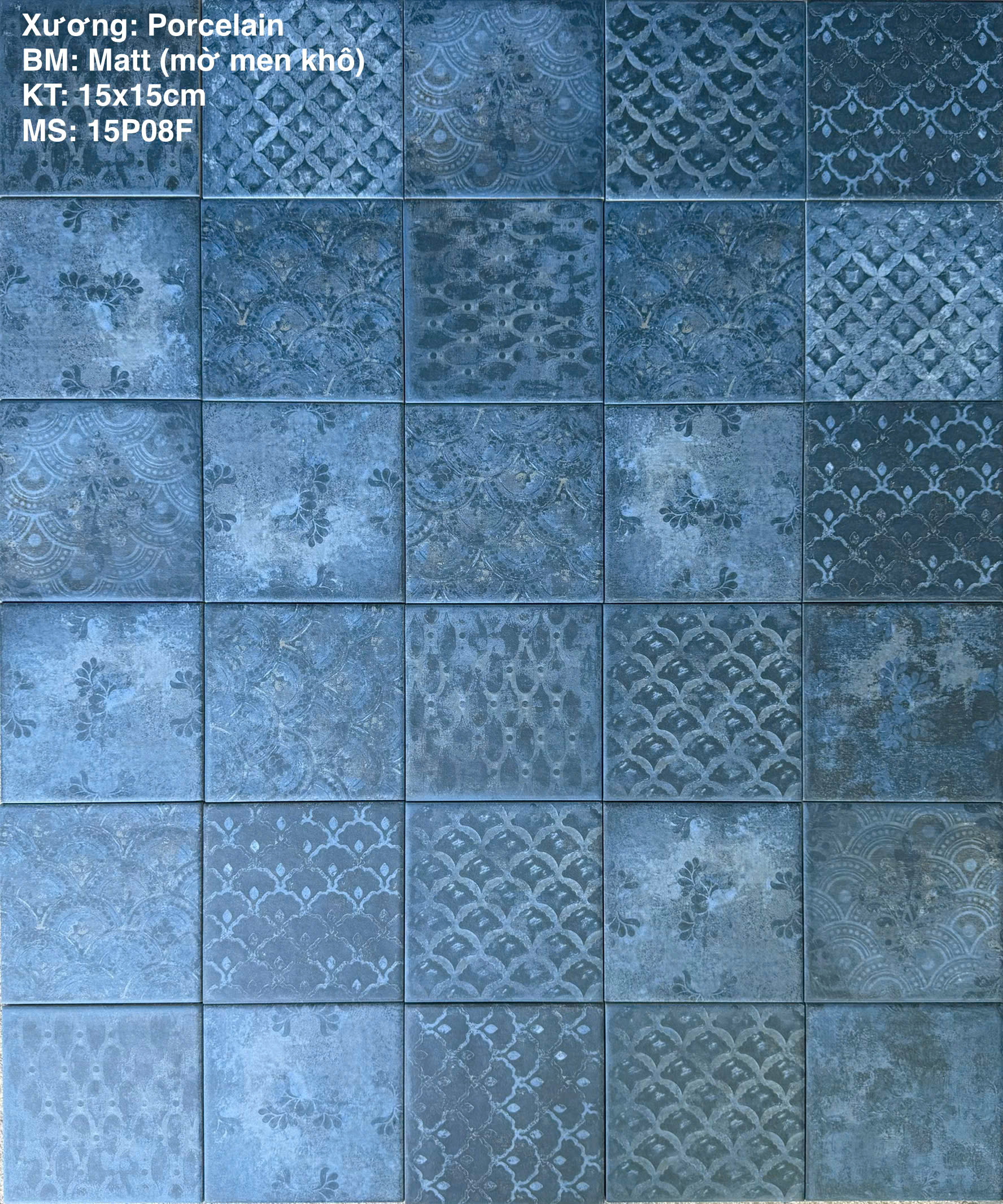 GẠCH THẺ PATINA 15P08F