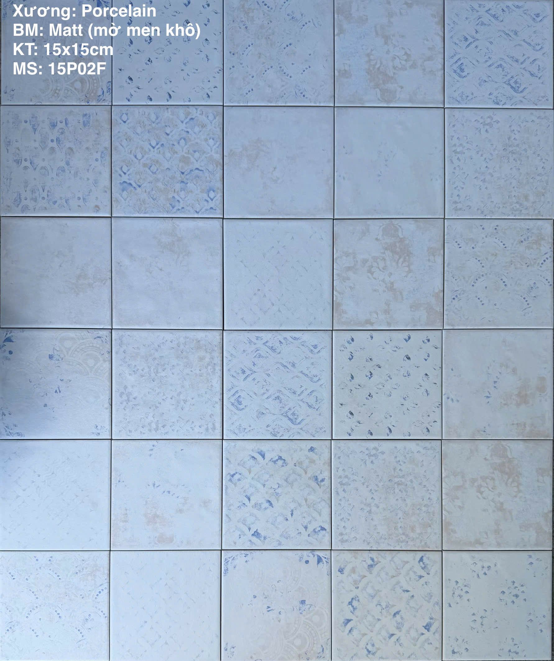 GẠCH THẺ PATINA 15P02F
